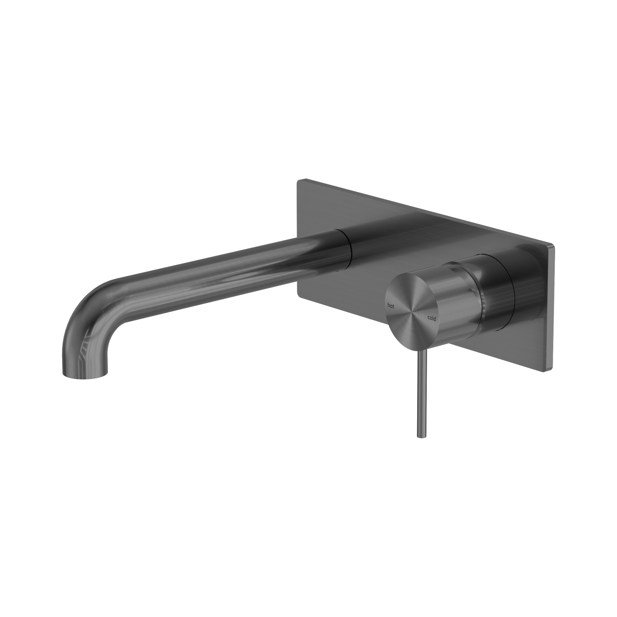Nero Mecca Wall Mixer Set 160mm, Gun Metal