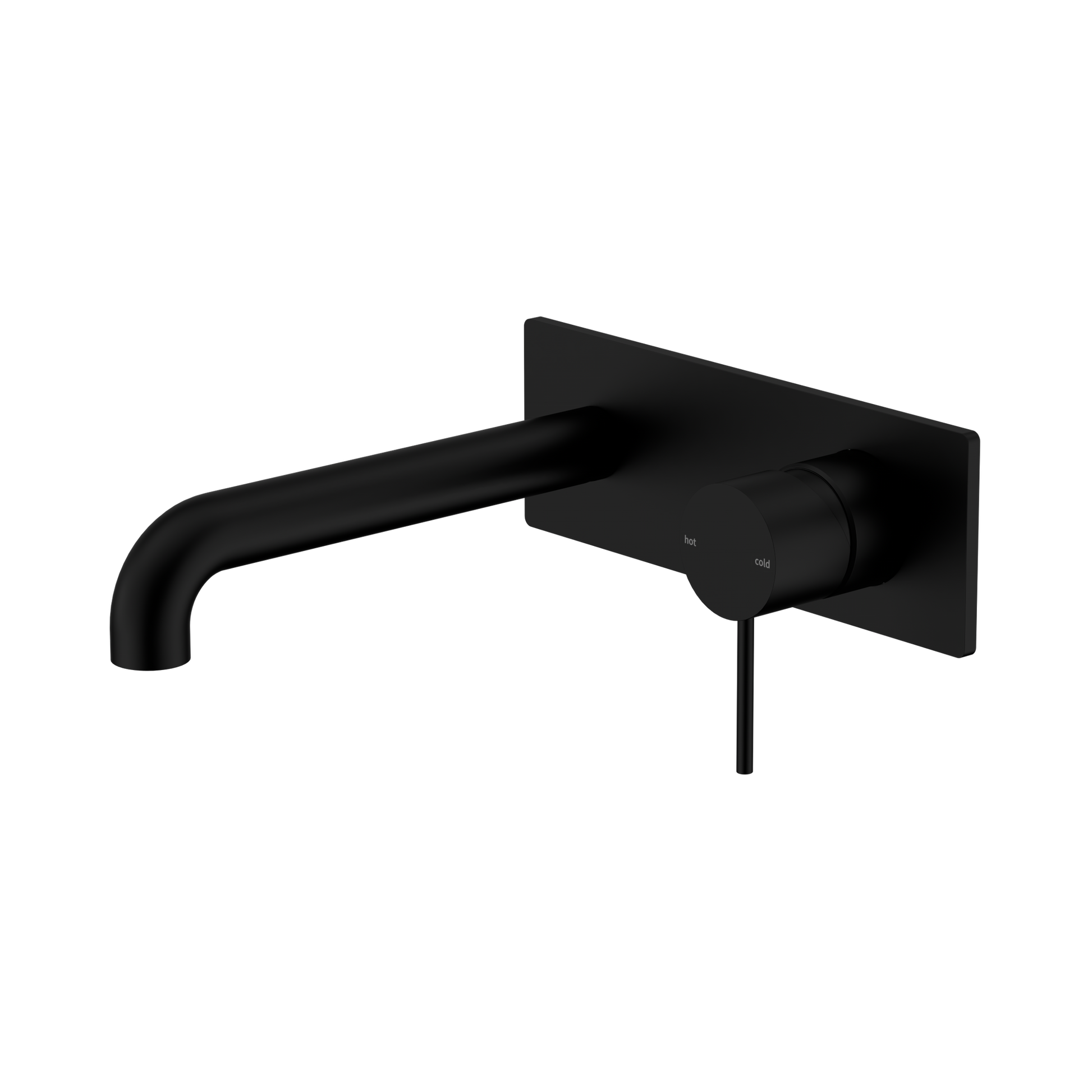 Nero Mecca Wall Mixer Set 160mm, Matte Black