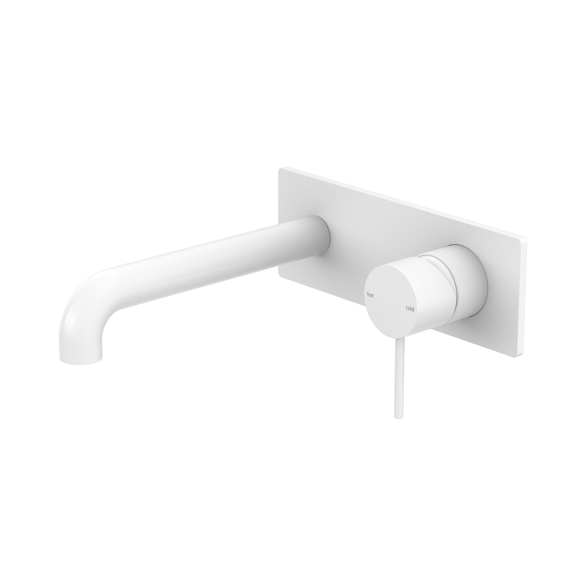Nero Mecca Wall Mixer Set 160mm, Matte White