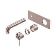 Nero Mecca Wall Mixer Set 160mm Trim Kits Only, Brushed Bronze