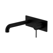 Nero Mecca Wall Mixer Set 185mm, Matte Black
