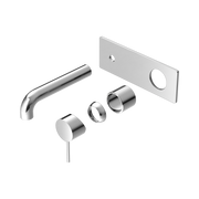 Nero Mecca Wall Mixer Set 185mm Trim Kits Only, Chrome