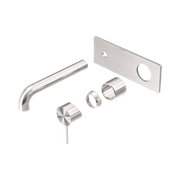 Nero Mecca Wall Mixer Set 260mm Trim Kits Only, Brushed Nickel