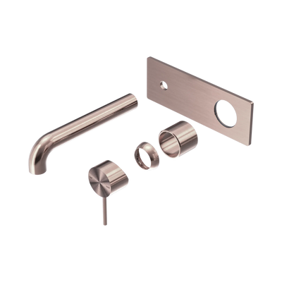 Nero Mecca Wall Basin/Bath Mixer 260mm Trim Kits Only, Brushed Bronze