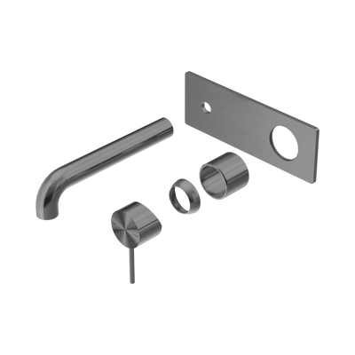 Nero Mecca Wall Basin/Bath Mixer 260mm Trim Kits Only, Gun Metal
