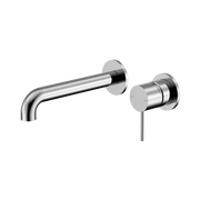 Nero Mecca Wall Mixer Set Separate Back Plate 260mm, Chrome