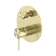 Nero Mecca Diverter Mixer, Brushed Gold