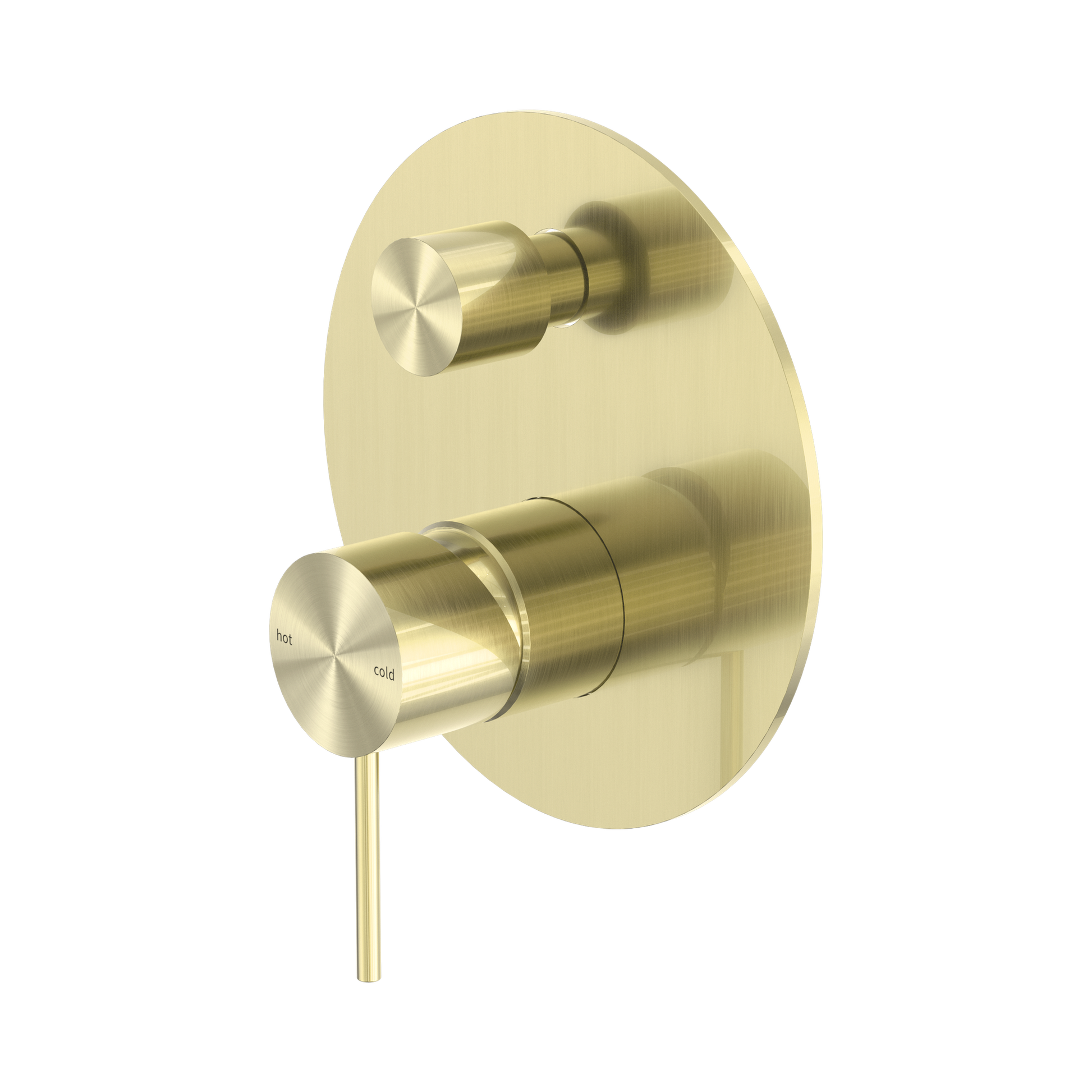 Nero Mecca Diverter Mixer, Brushed Gold