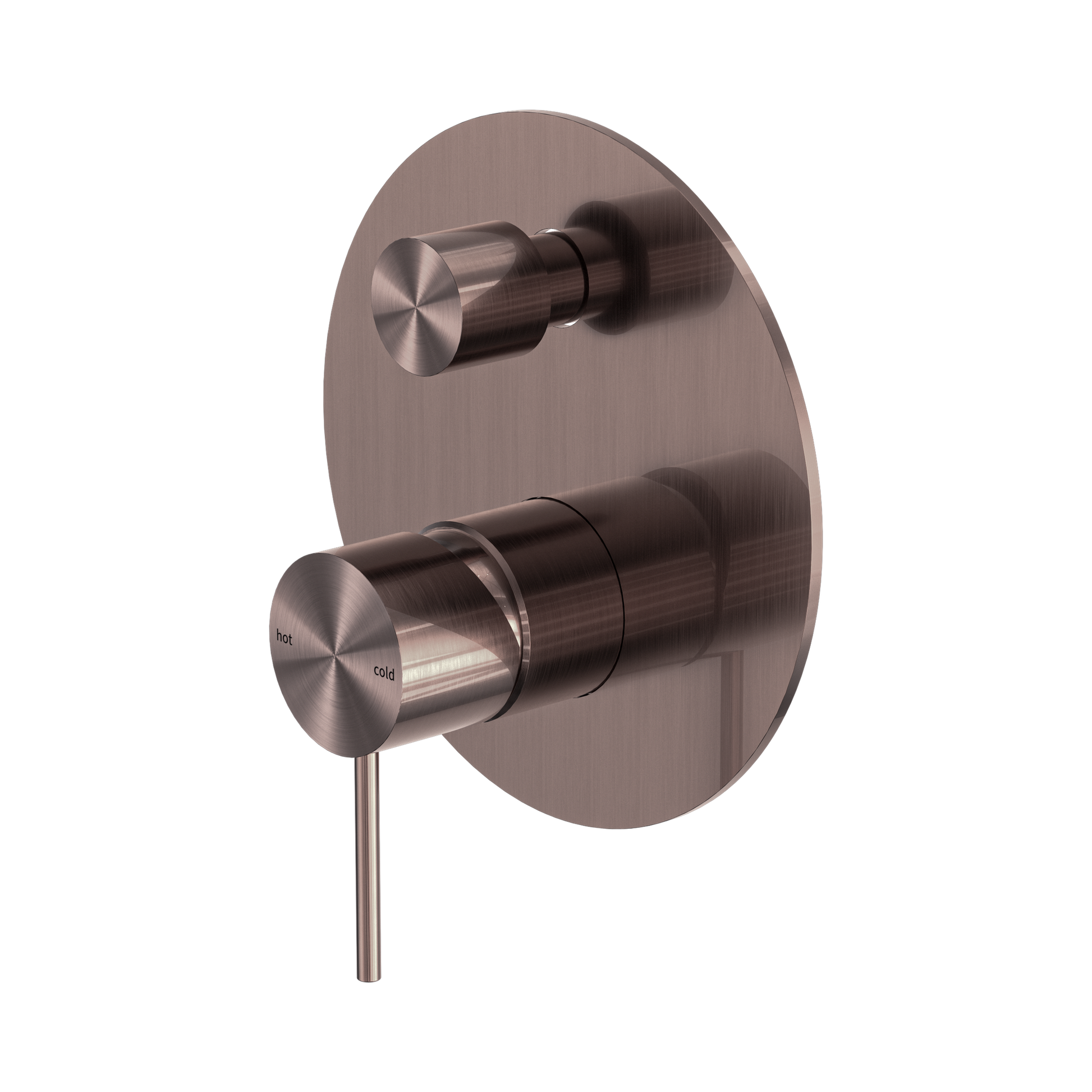Nero Mecca Diverter Mixer, Brushed Bronze