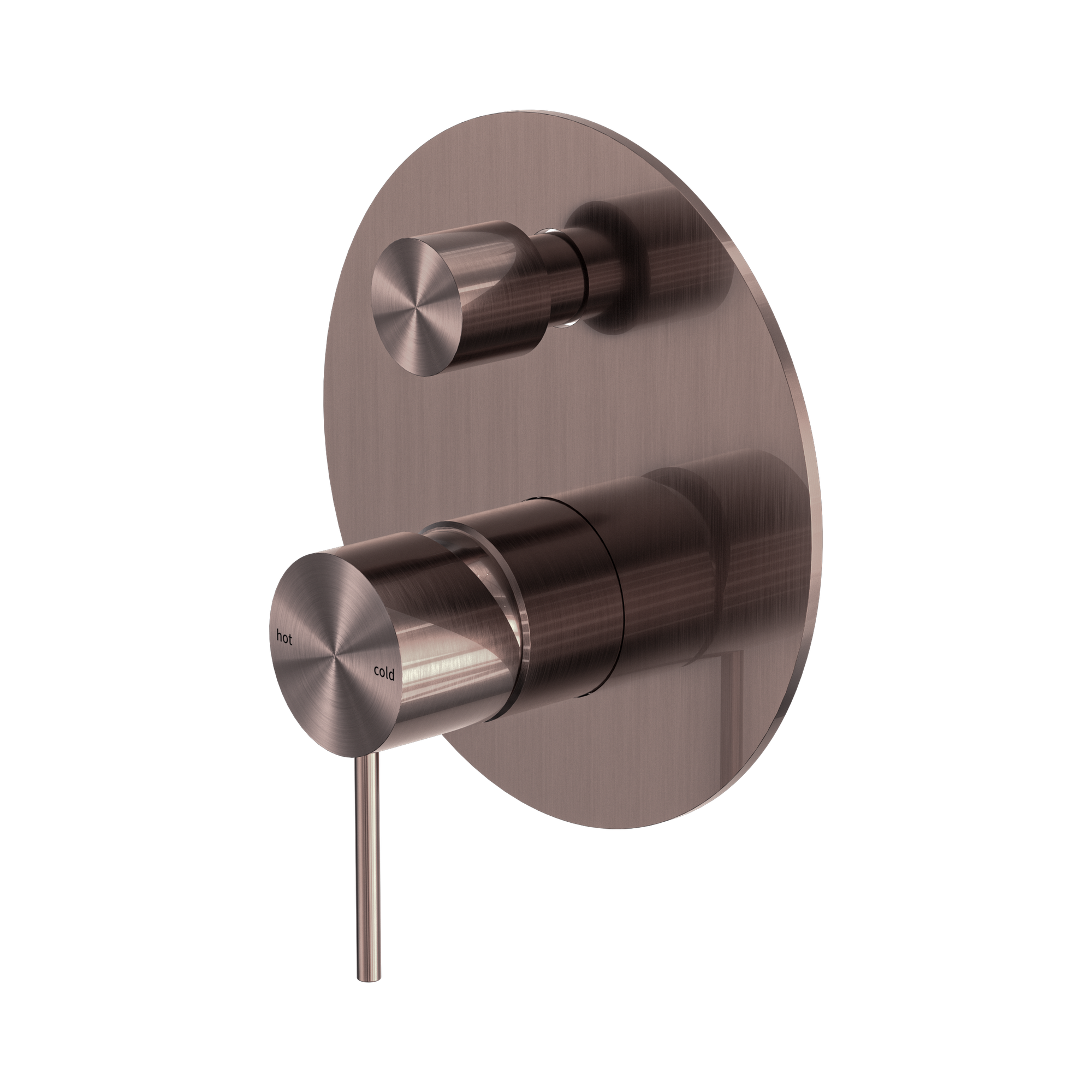 Nero Mecca Diverter Mixer, Brushed Bronze