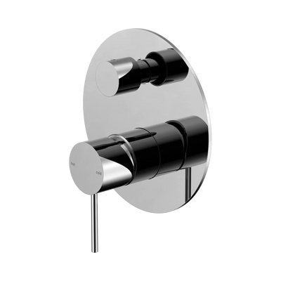 Nero Mecca Shower Mixer With Diverter, Chrome