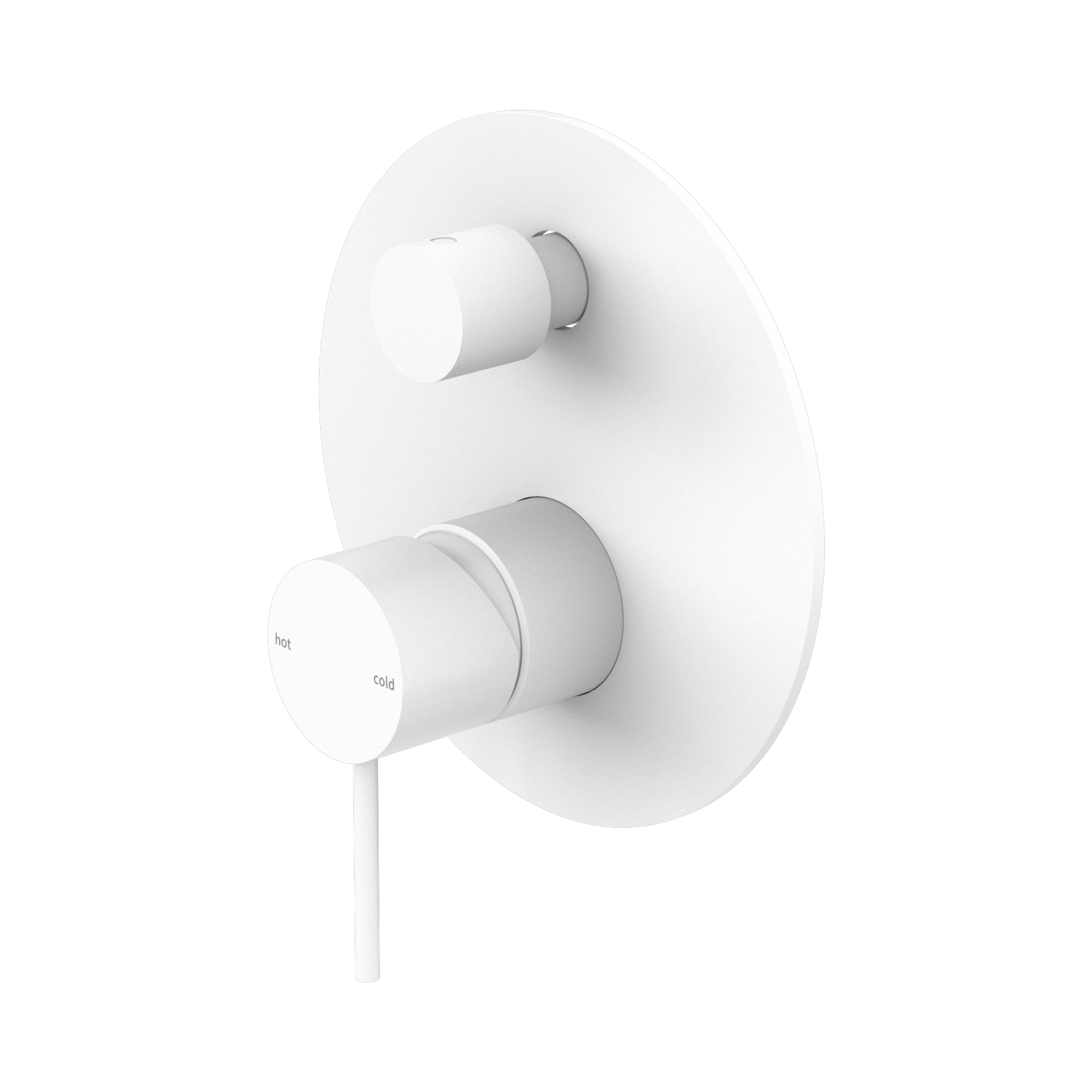 Nero Mecca Diverter Mixer, Matte White