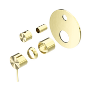 Nero Mecca Diverter Mixer Trim Kits Only, Brushed Gold