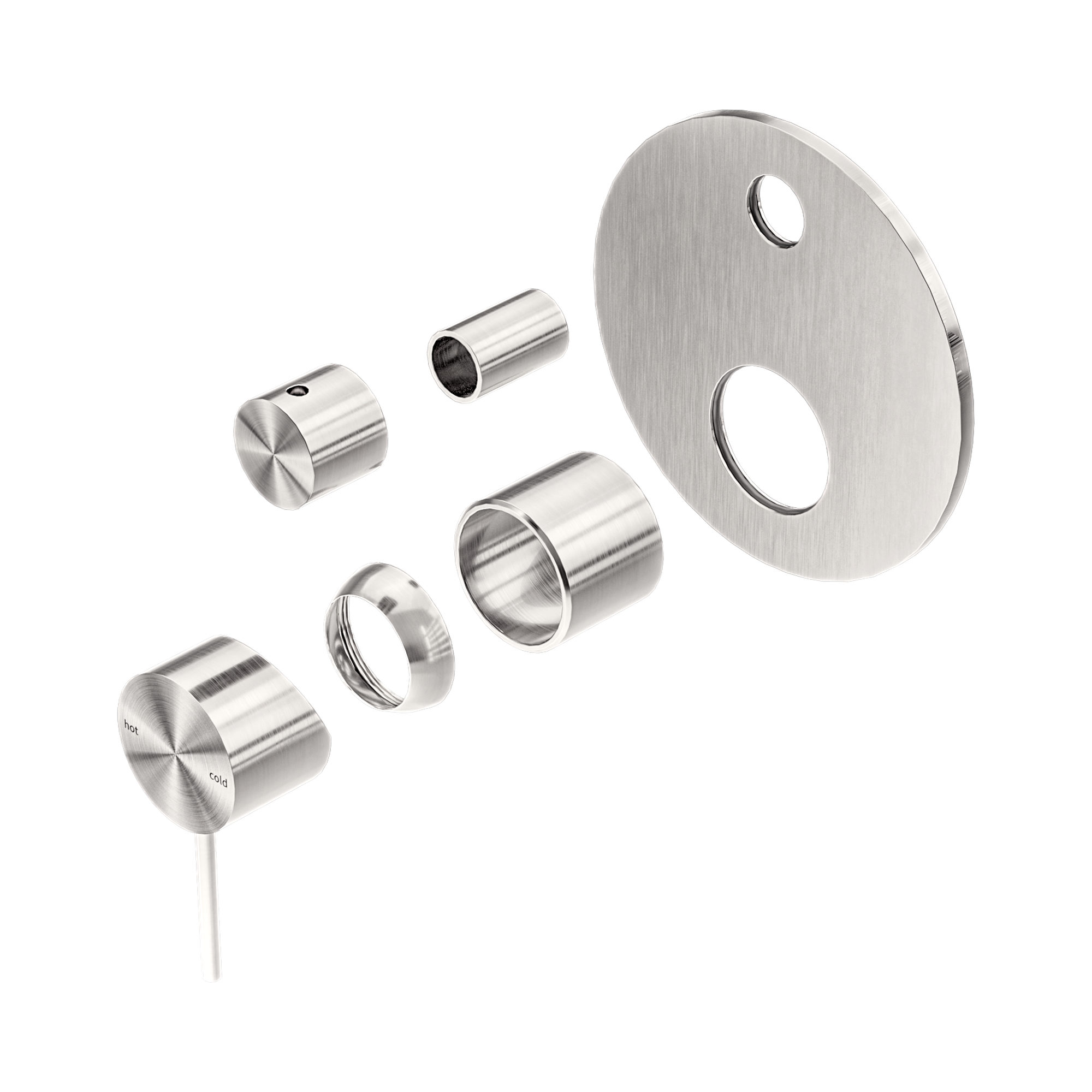 Nero Mecca Diverter Mixer Trim Kits Only, Brushed Nickel