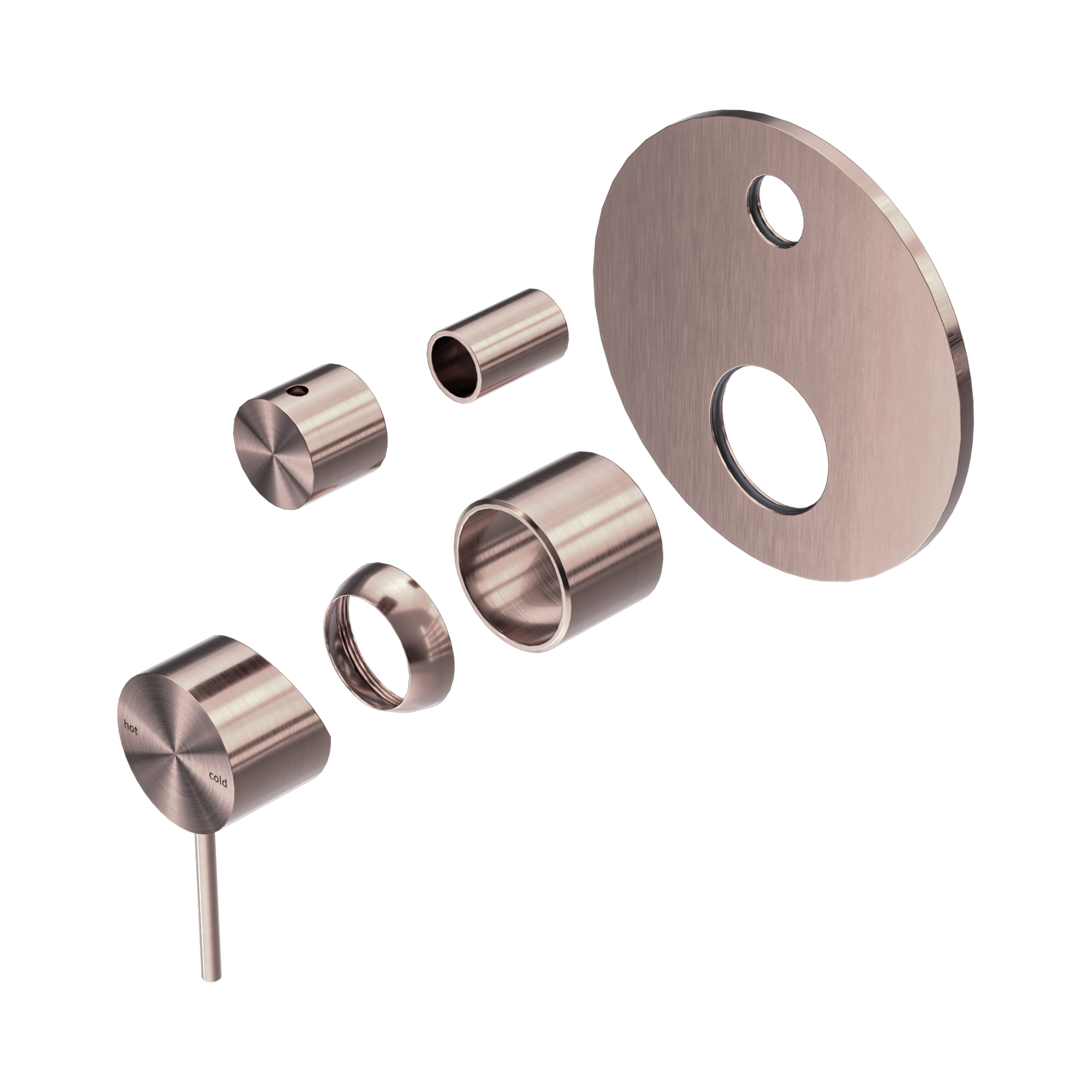 Nero Mecca Diverter Mixer Trim Kits Only, Brushed Bronze