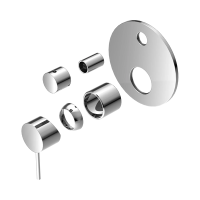 Nero Mecca Shower Mixer With Diverter Trim Kits Only, Chrome