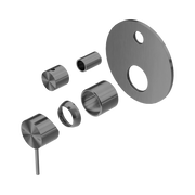 Nero Mecca Diverter Mixer Trim Kits Only, Gun Metal