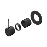 Nero Mecca Wall/Shower Mixer Handle Up 80mm Plate Trim Kits Only, Matte Black