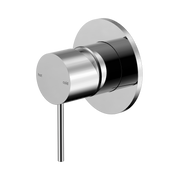 Nero Mecca Wall/Shower Mixer 80mm Plate, Chrome
