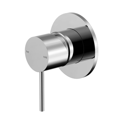 Nero Mecca Shower Mixer 80mm Plate, Chrome