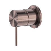 Nero Mecca Wall/Shower Mixer 60mm Plate, Brushed Bronze