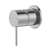 Nero Mecca Wall/Shower Mixer 60mm Plate, Chrome