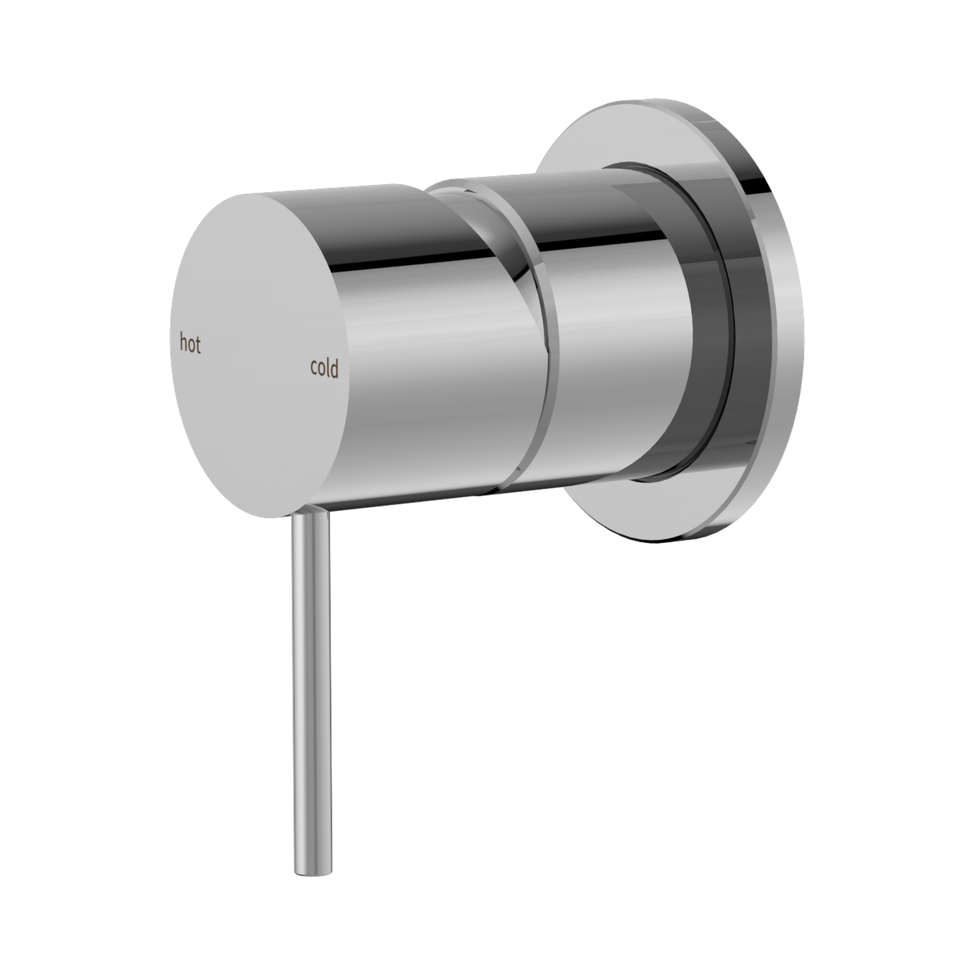 Nero Mecca Wall/Shower Mixer 60mm Plate, Chrome