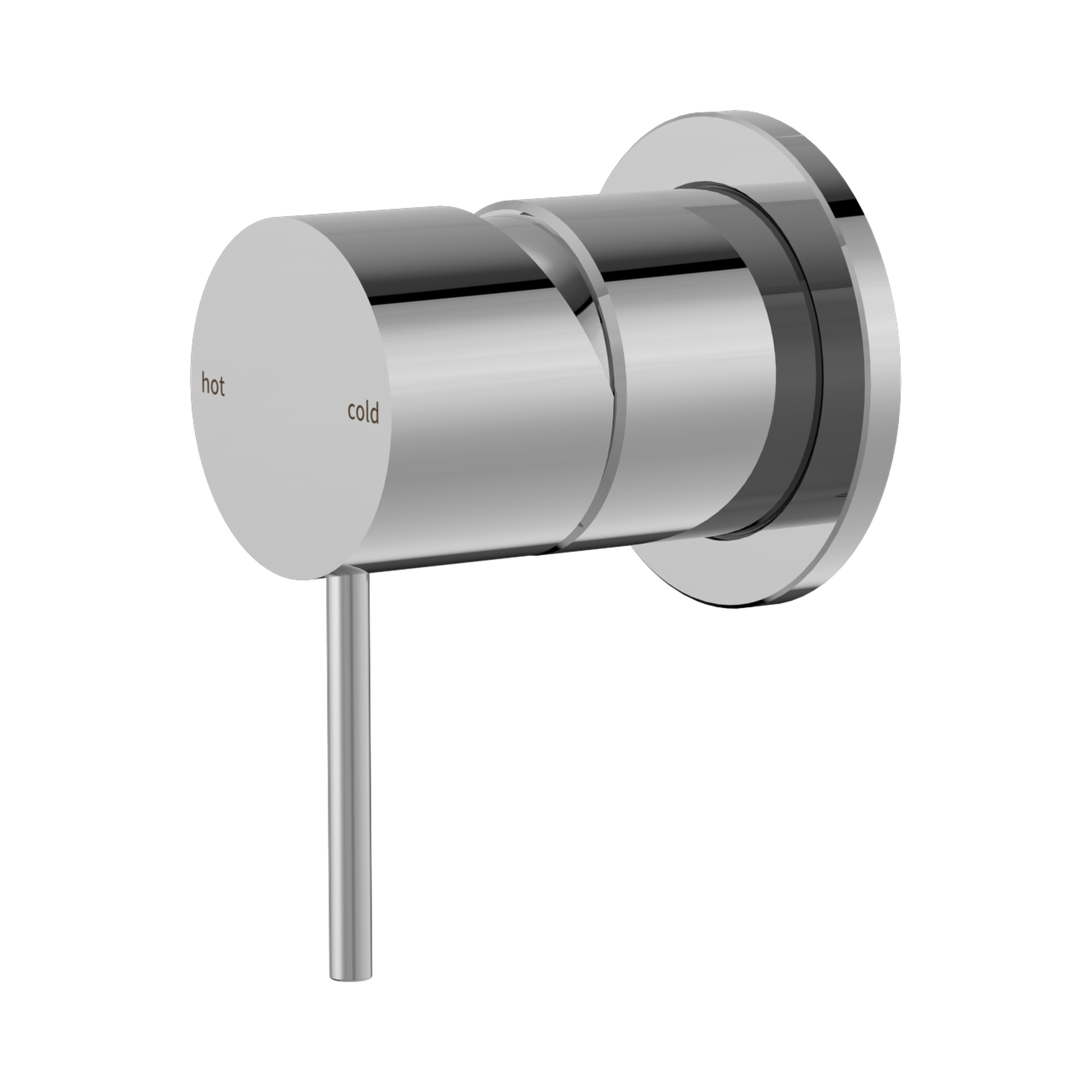 Nero Mecca Wall/Shower Mixer 60mm Plate, Chrome