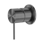 Nero Mecca Wall/Shower Mixer 60mm Plate, Gun Metal