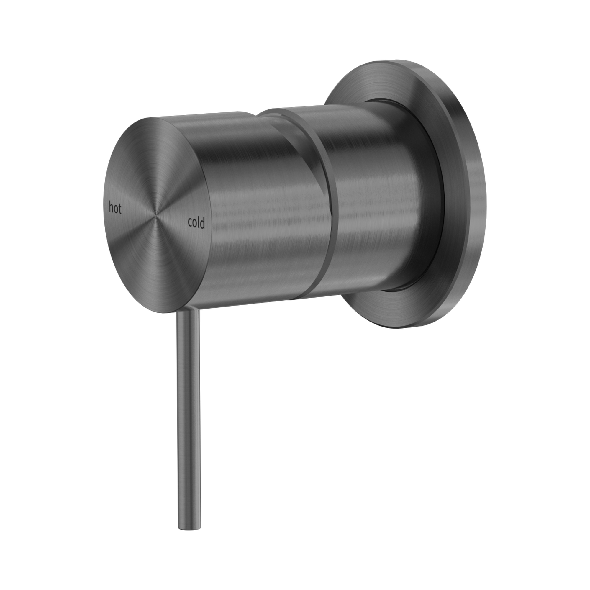 Nero Mecca Wall/Shower Mixer 60mm Plate, Gun Metal