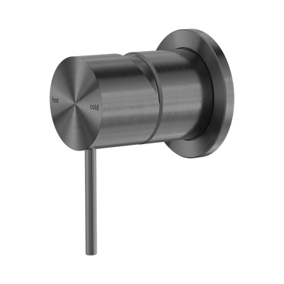 Nero Mecca Shower Mixer 60mm Plate, Gun Metal