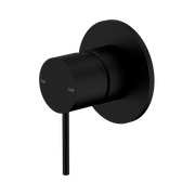 Nero Mecca Wall/Shower Mixer 80mm Plate, Matte Black