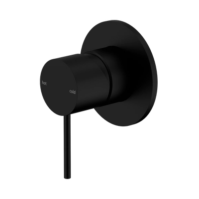 Nero Mecca Shower Mixer 80mm Plate, Matte Black