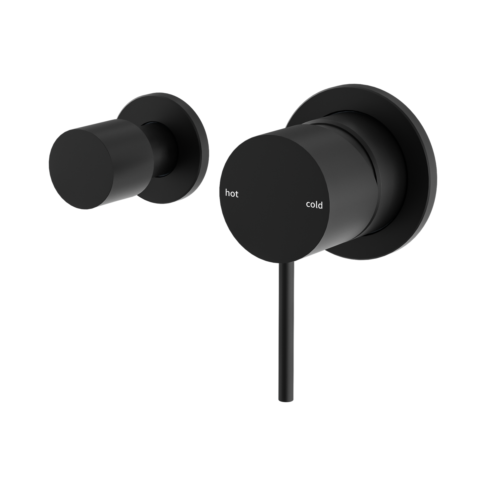 Nero Mecca Wall/Shower Mixer With Horizontal 2 Way Diverter, Matte Black