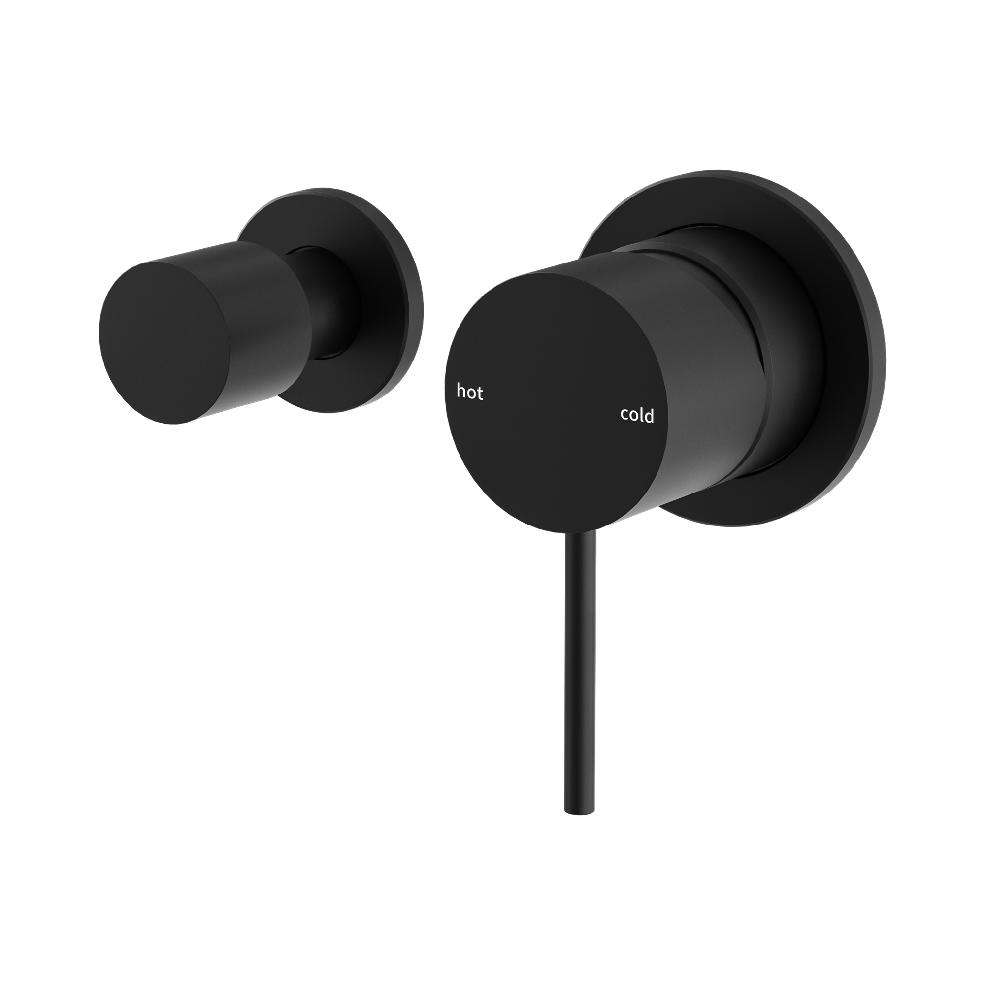 Nero Mecca Wall/Shower Mixer With Horizontal 2 Way Diverter, Matte Black