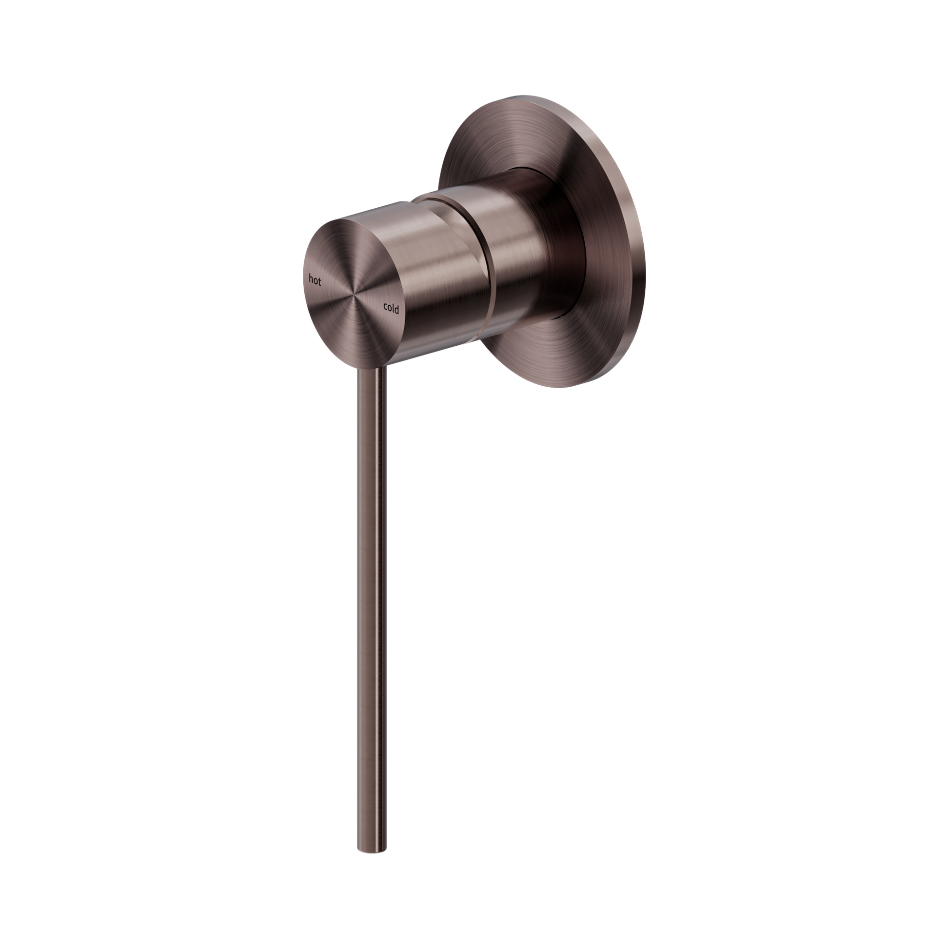 Nero Mecca Care Wall/Shower Mixer, Brushed Bronze