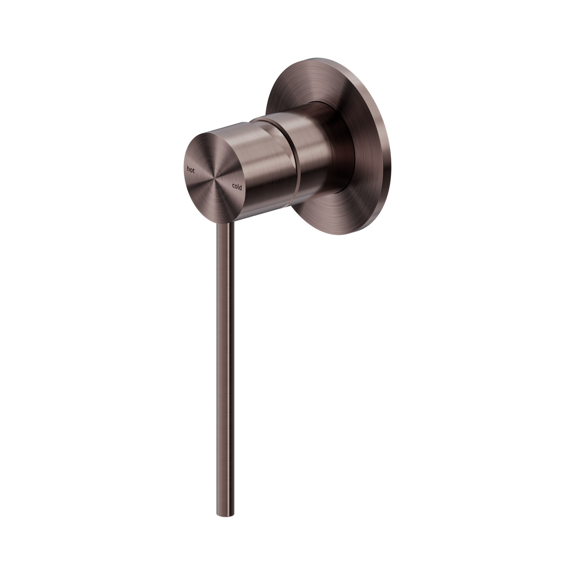 Nero Mecca Care Wall/Shower Mixer, Brushed Bronze