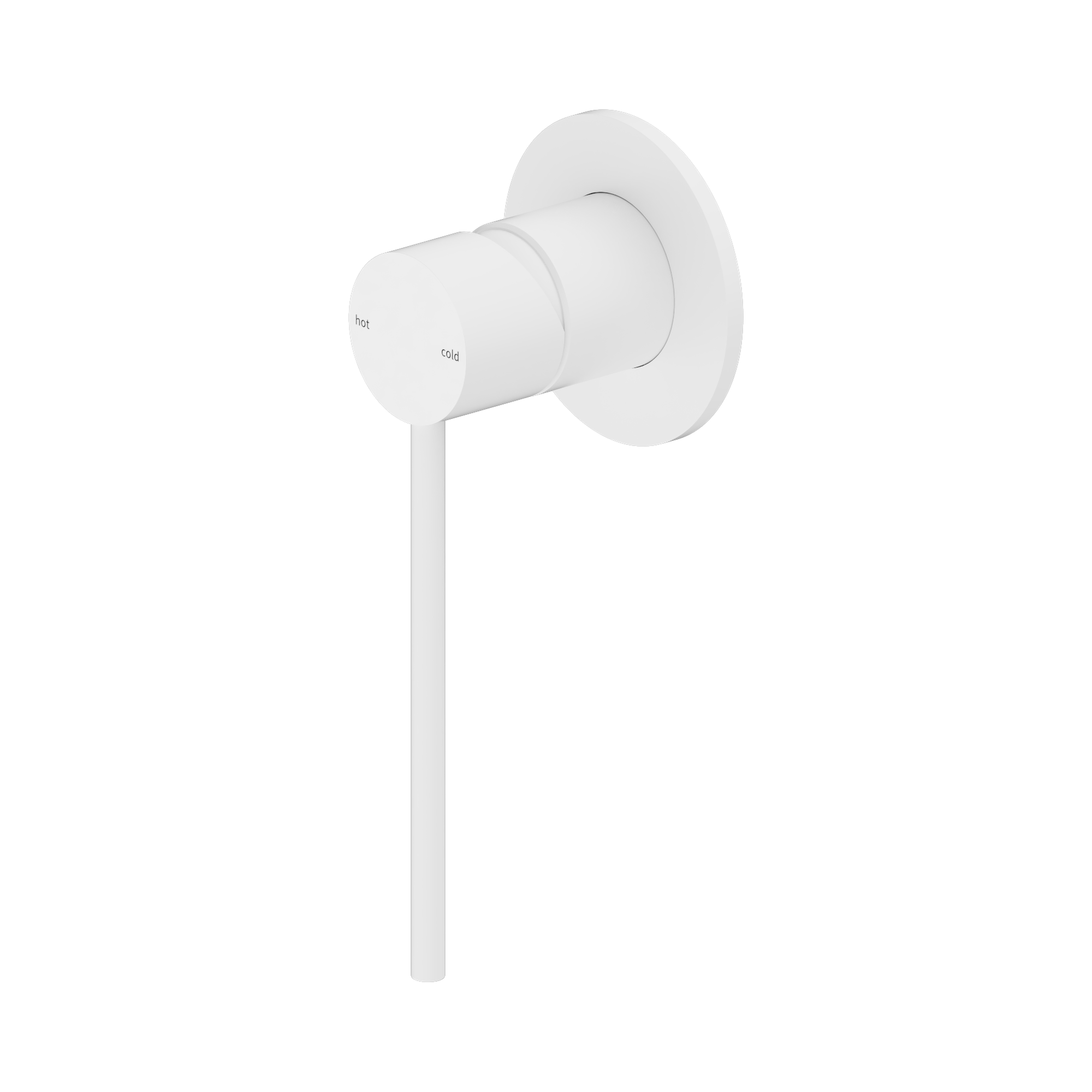 Nero Mecca Care Wall/Shower Mixer, Matte White