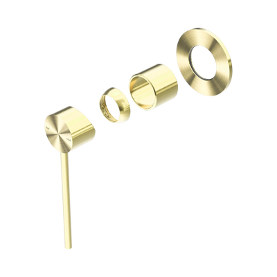 Nero Mecca Care Shower Mixer Trim Kits Only, Brushed Gold