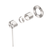 Nero Mecca Care Wall/Shower Mixer Trim Kits Only, Brushed Nickel