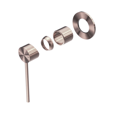 Nero Mecca Care Shower Mixer Trim Kits Only, Brushed Bronze