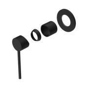 Nero Mecca Care Wall/Shower Mixer Trim Kits Only, Matte Black