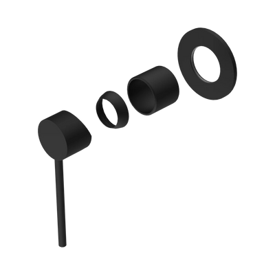 Nero Mecca Care Shower Mixer Trim Kits Only, Matte Black