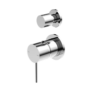 Nero Mecca Diverter Mixer Separate Back Plate, Chrome