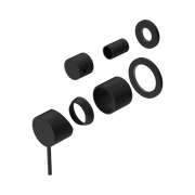 Nero Mecca Diverter Mixer Separate Back Plate Trim Kits Only, Matte Black
