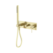 Nero Mecca Wall/Shower Mixer Diverter System, Brushed Gold