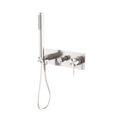 Nero Mecca Wall/Shower Mixer Diverter System, Brushed Nickel