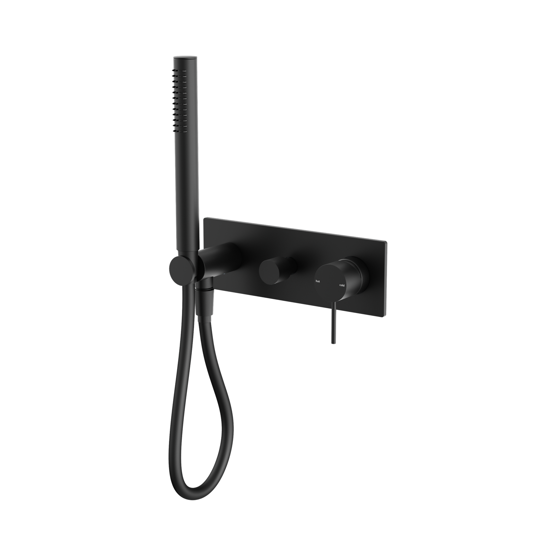 Nero Mecca Wall/Shower Mixer Diverter System, Matte Black