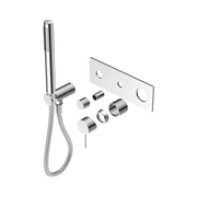 Nero Mecca Wall/Shower Mixer Diverter System Trim Kits Only, Chrome