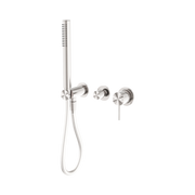 Nero Mecca Wall/Shower Mixer Diverter System Separate Back Plate, Brushed Nickel
